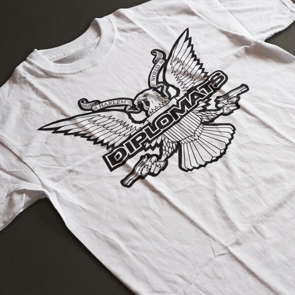 Dipset Rap Shirt. Retro Hip Hop 90s T-Shirt. White. Multiple Sizes Fast Shipping - Picture 1 of 1